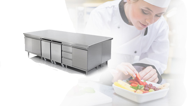 mobilier cuisines inox standard